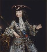 Portrait of a young Louis XV of France unknow artist